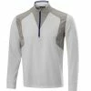 Mizuno Windproof 1/4 Zip Jacket (Stone)