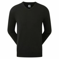 Footjoy Wool Blend V Neck Black 90129