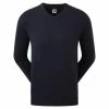 Footjoy Wool Blend V Neck Navy