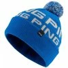 Ping Logo Bobble Hat Blue Silver