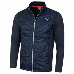 Cobra Golf Puma Golf Cloudspun Quilted Jacket (Navy)