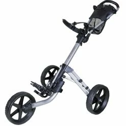 Fastfold Mission 5 Golf Trolley Silver/Black