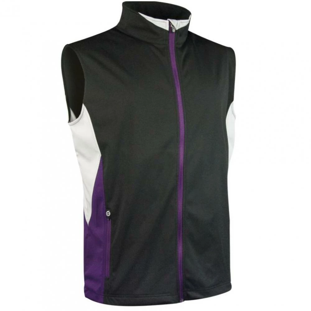 Sunderland Courchevel Gilet Black Berry