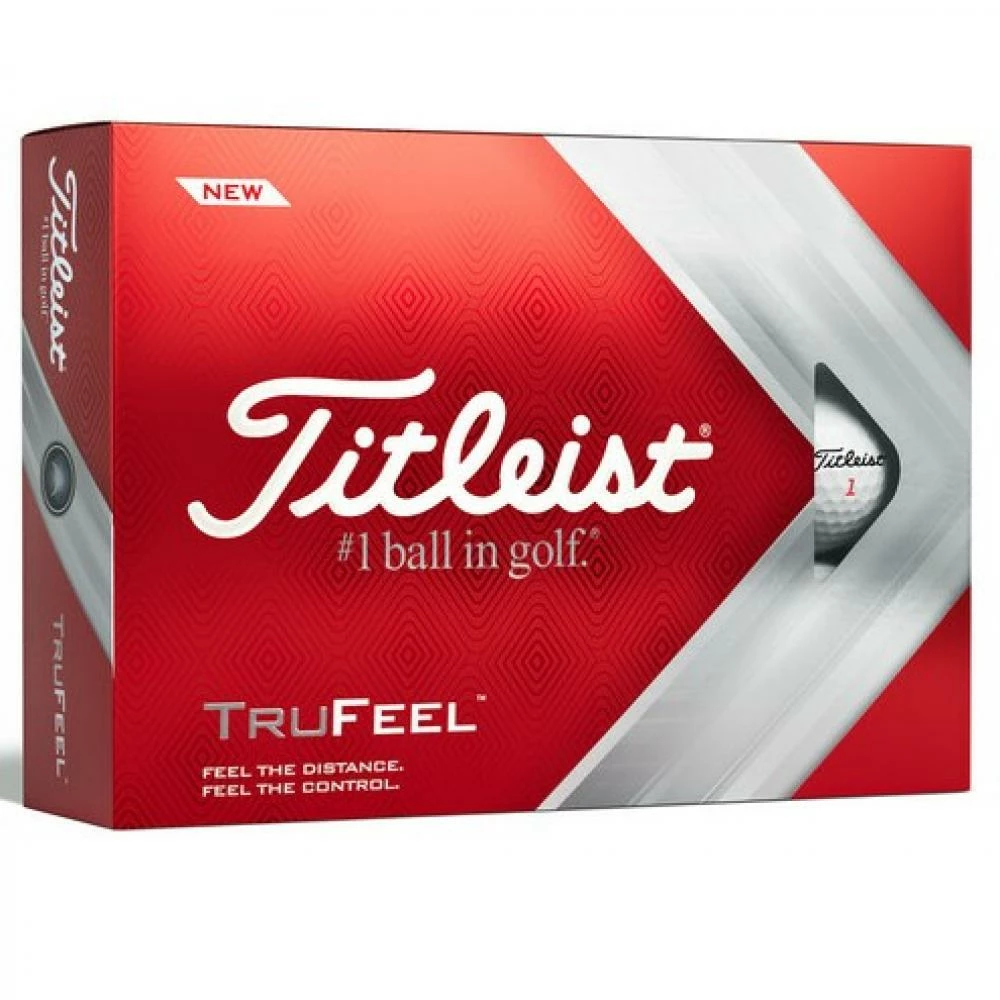 Titleist Trufeel Golf Balls White 2022