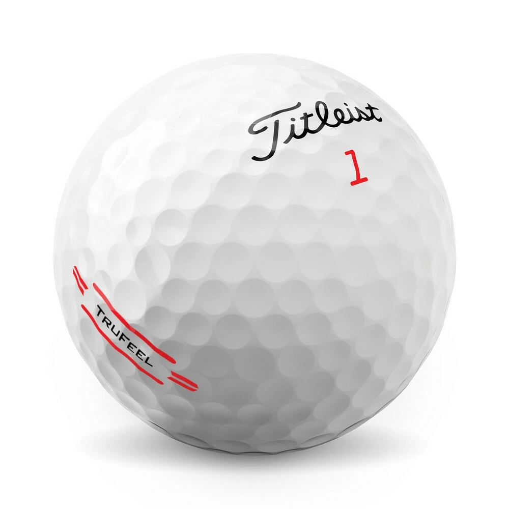 Titleist Trufeel Golf Balls White 2022 - Image 2