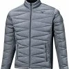 Mizuno Techfill Breath Thermo Padded Jacket (Vapor Grey/Blue)